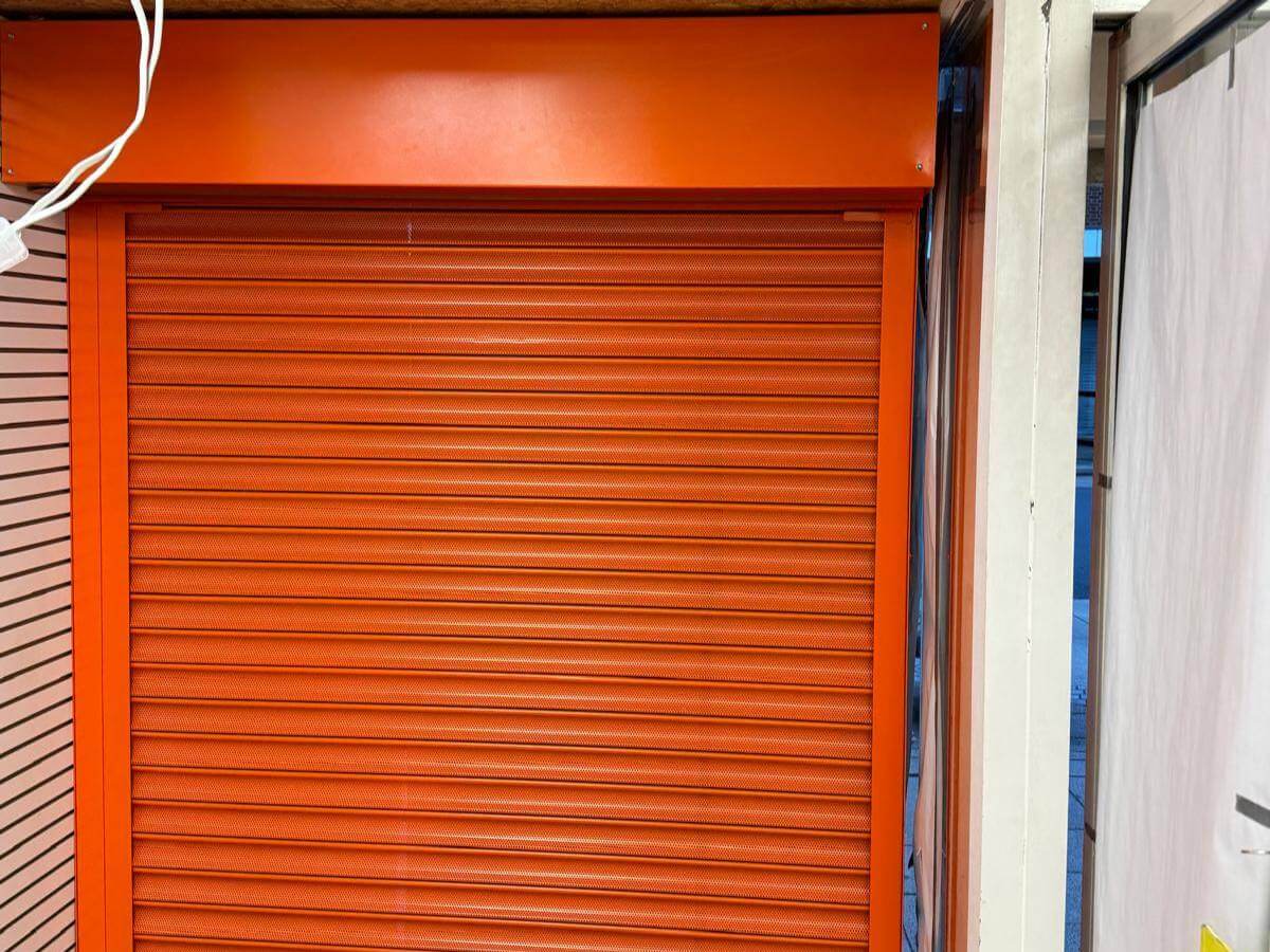 Cheap perforated roller shutters