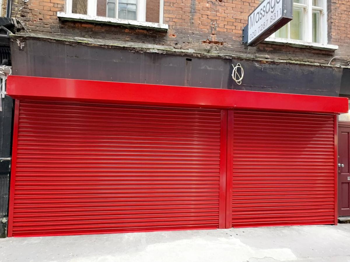 High-security roller shutter installation and 247 emergency repair services in London by Redwood Shopfront