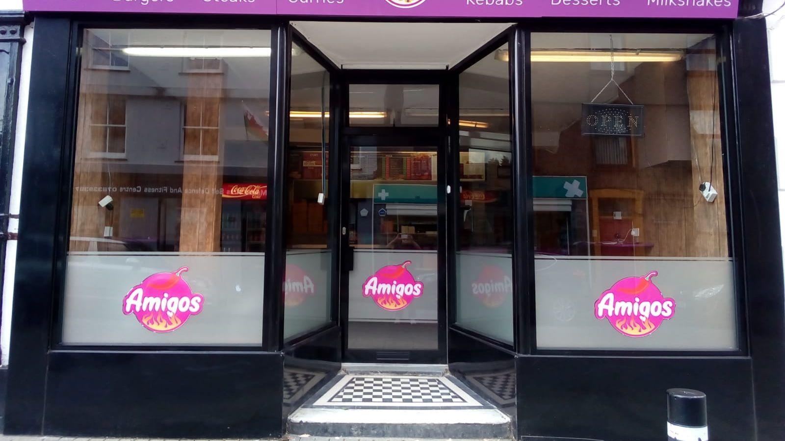 Aluminium shop front installation near Snowdon