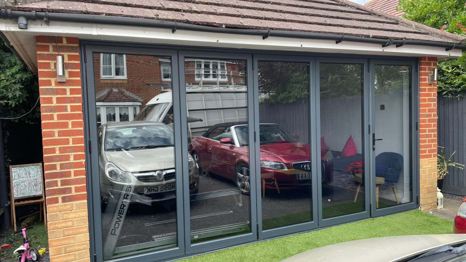 Tinted Glass Shop Front