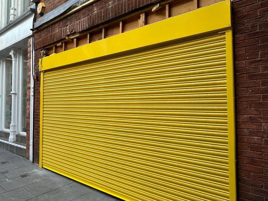 Commercial steel shutters london