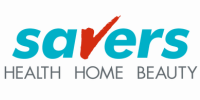 Savers retail shopfront partner logo provided by Redwood Shopfronts
