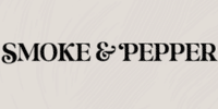 Smoke & Pepper restaurant partner logo for shopfront design and installation